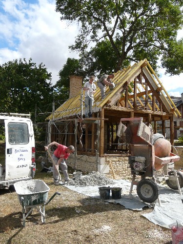 Comblage entre pannes